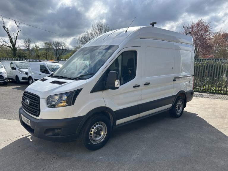 FORD TRANSIT 350 2.0 TDCI 130BHP L2H3 MWB HIGH ROOF RACKING White Manual Diesel