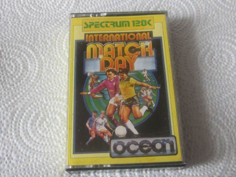 Spectrum 128k International Match Day Game Cassette by Ocean