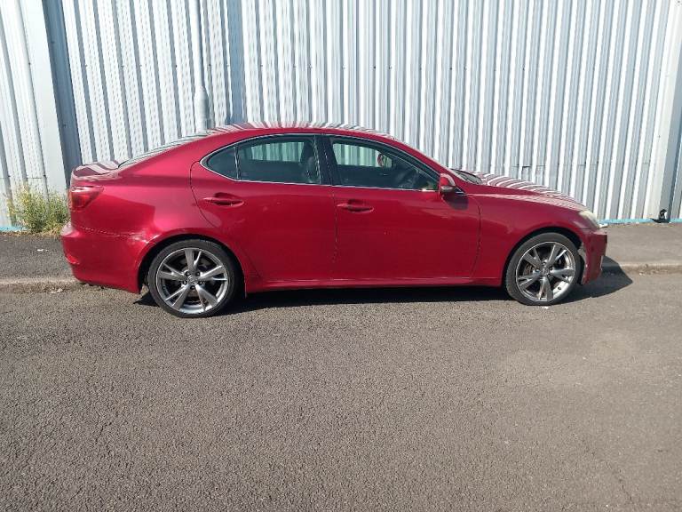 Lexus is220d - Luxury 2009 , deep red, lovely drive/ condition- high miles