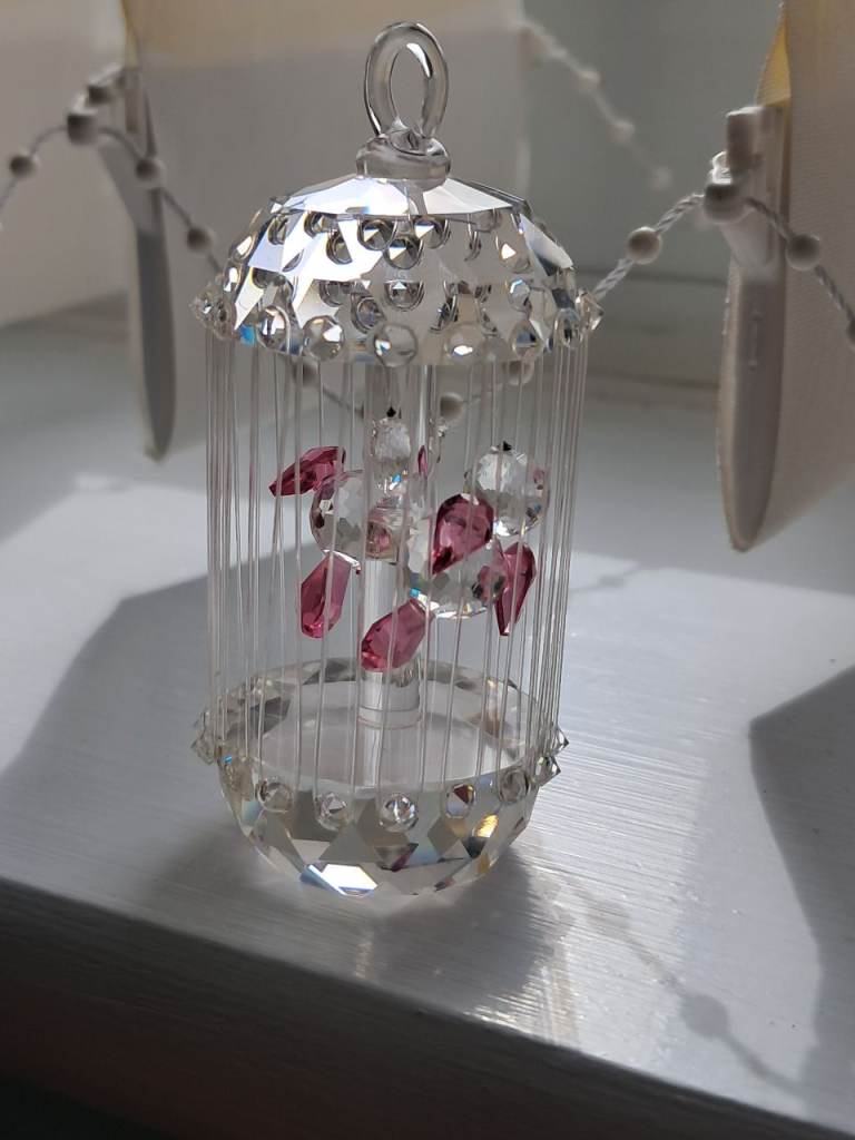 ASFOUR - high quality crystal birdcage