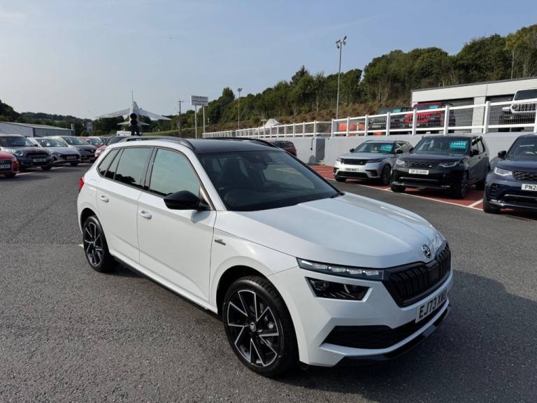 2024 73 SKODA KAMIQ 1.0 TSI MONTE CARLO SUV 110 DSG Auto Petrol in White