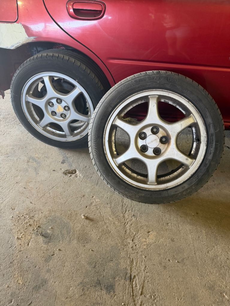 Subaru GC8 wheels 