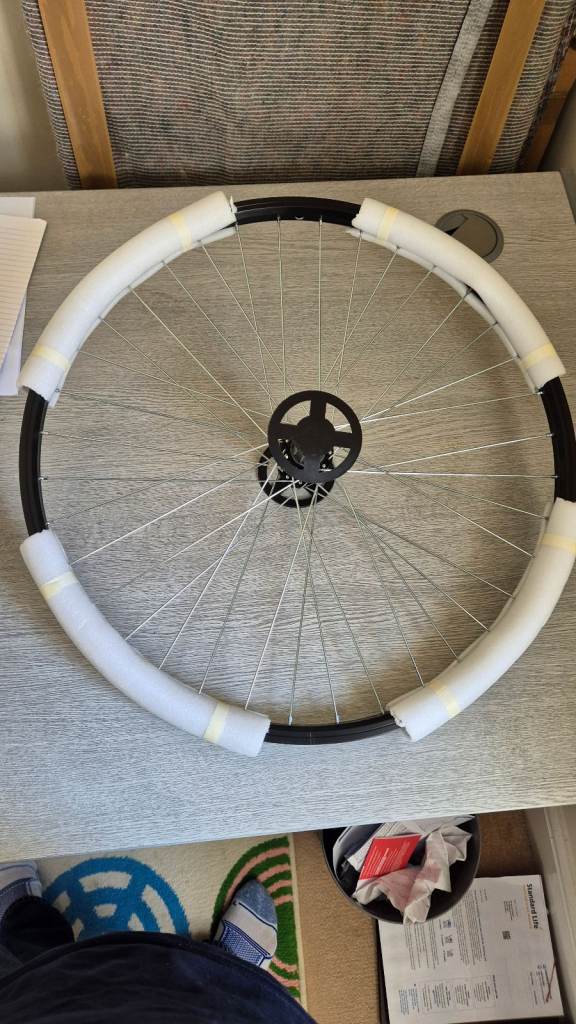 Mountain Bike MTB 26" rear wheel black new and unused  - reduced