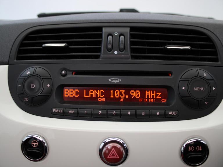 2014 Fiat 500 1.2 Lounge 2dr [Start Stop] Convertible Manual