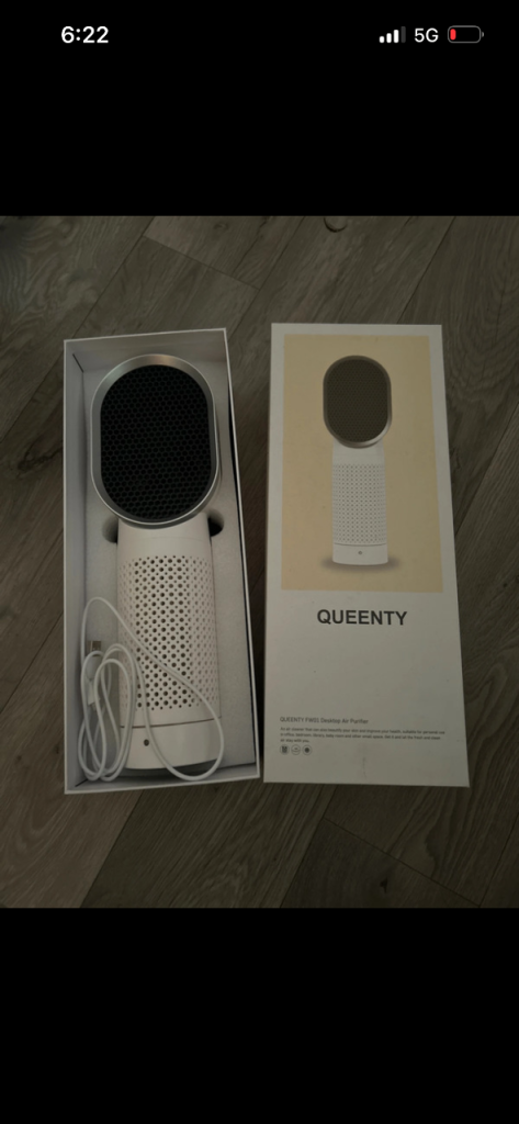 QUEENTY FW01 Desktop Air Purifier