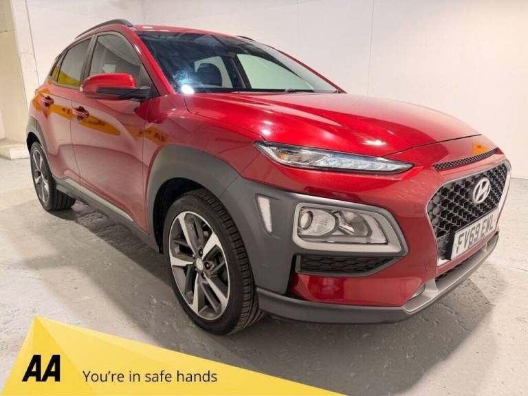 2019 69 HYUNDAI KONA 1.0 T-GDI PREMIUM SUV 5DR PETROL MANUAL EURO 6 (S/S) (120 P