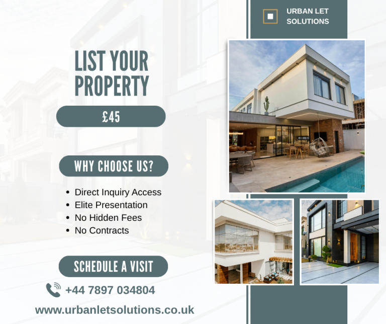 Sell or Let for £45 | Zero Commission | Urban Let Solutions