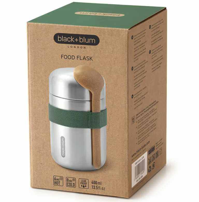 FOOD LUNCH FLASK Black+Blum- brand new in original packaging