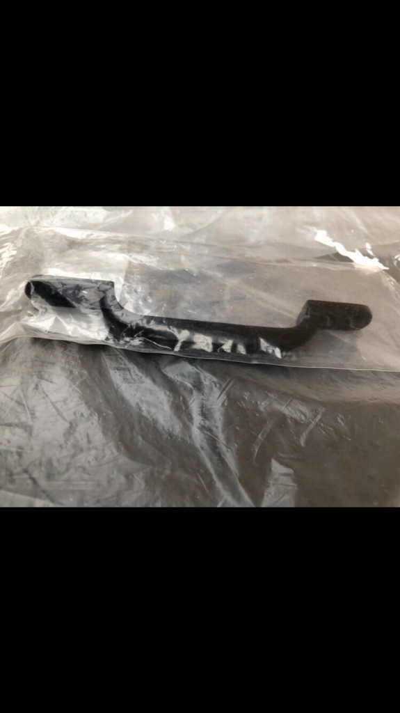 Matt Black Pull Handle £5 & Matt Black Gate Handle £5