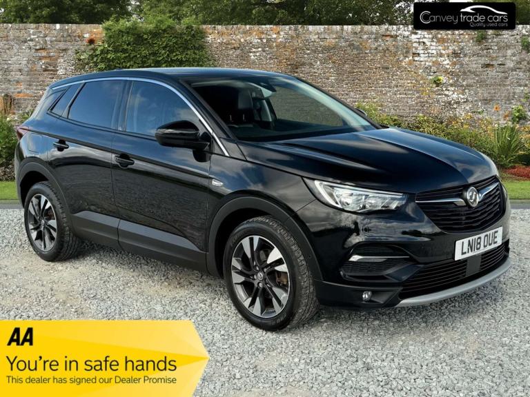 2018 Vauxhall Grandland X 1.2 Grandland X Sport Nav T S/S Auto 5dr SUV Petrol Automatic