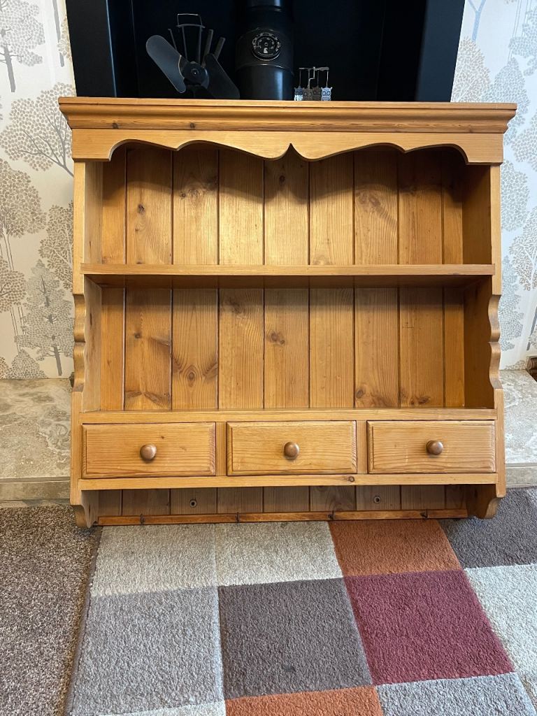 Vintage Pine wall cabinet 