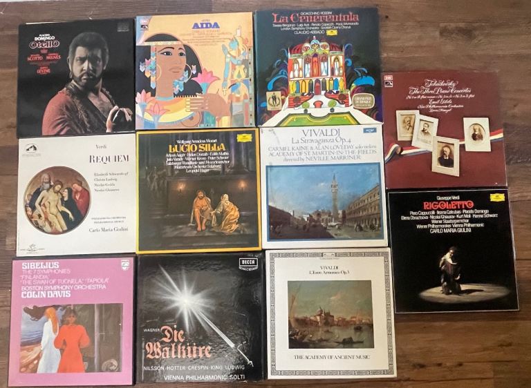 Vinyl - classical music BOX SETS 