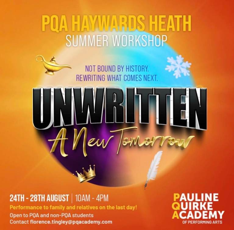 PQA Haywards Heath Summer Workshop 2026