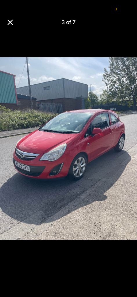 2013 Vauxhall corsa