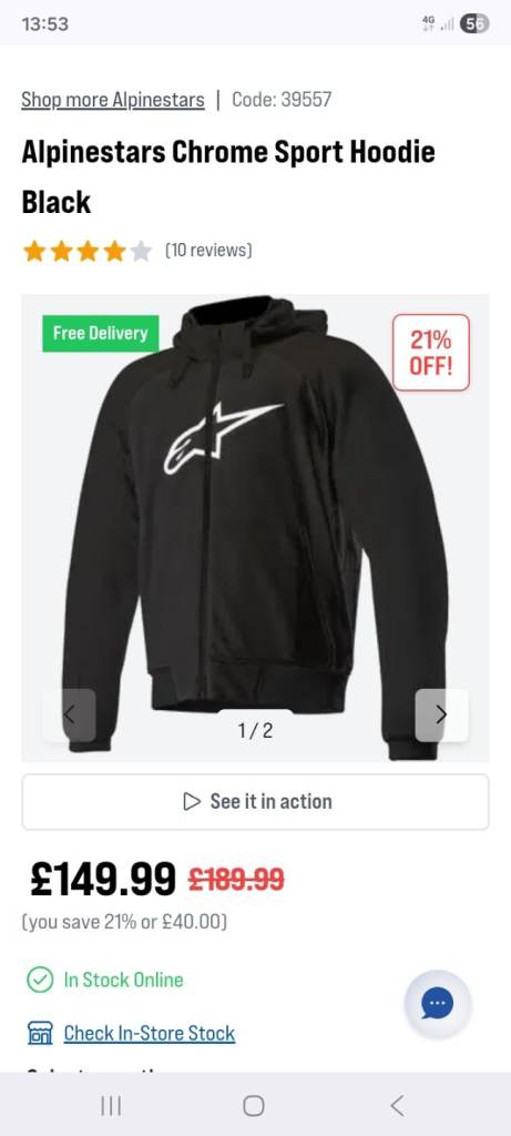 Alpinestars Hoodie