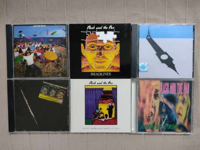 Flash And The Pan - 6xCDs complete studio albums
