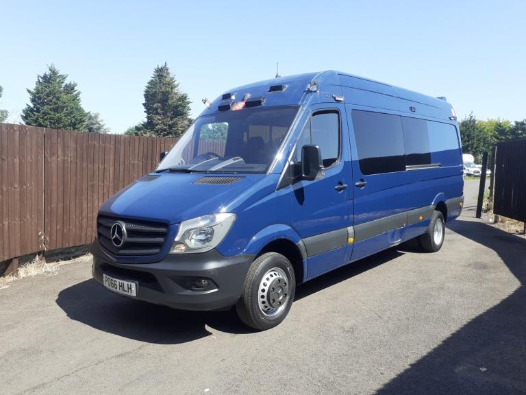 2016 Mercedes-Benz Sprinter 519 3.0 V6 LWB KOMBI VAN EX POLICE + VAT NA Diesel Manual