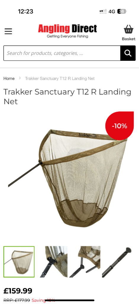 image for Trakker sanctuary landing net 