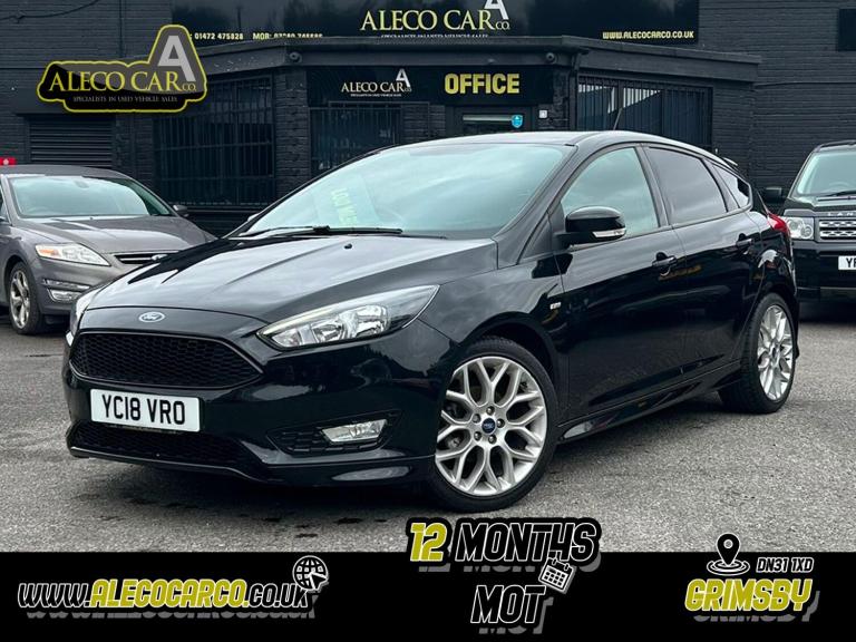 FORD FOCUS 1.0 T EcoBoost ST-Line Black Manual Petrol 2018