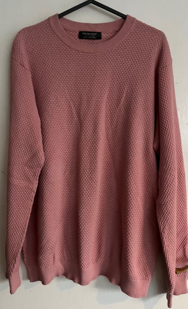 Primark Pink Jumper - Size 2XL - Good Condition