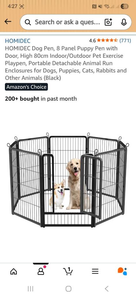 Puppy pen
