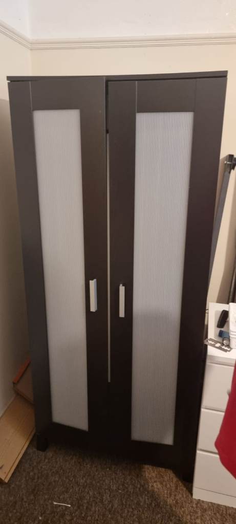 Brown wardrobe