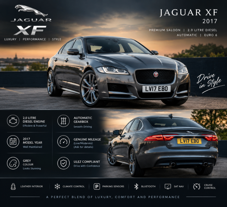 Jaguar, XF, Saloon, 2017, Other, 1999 (cc), 4 doors