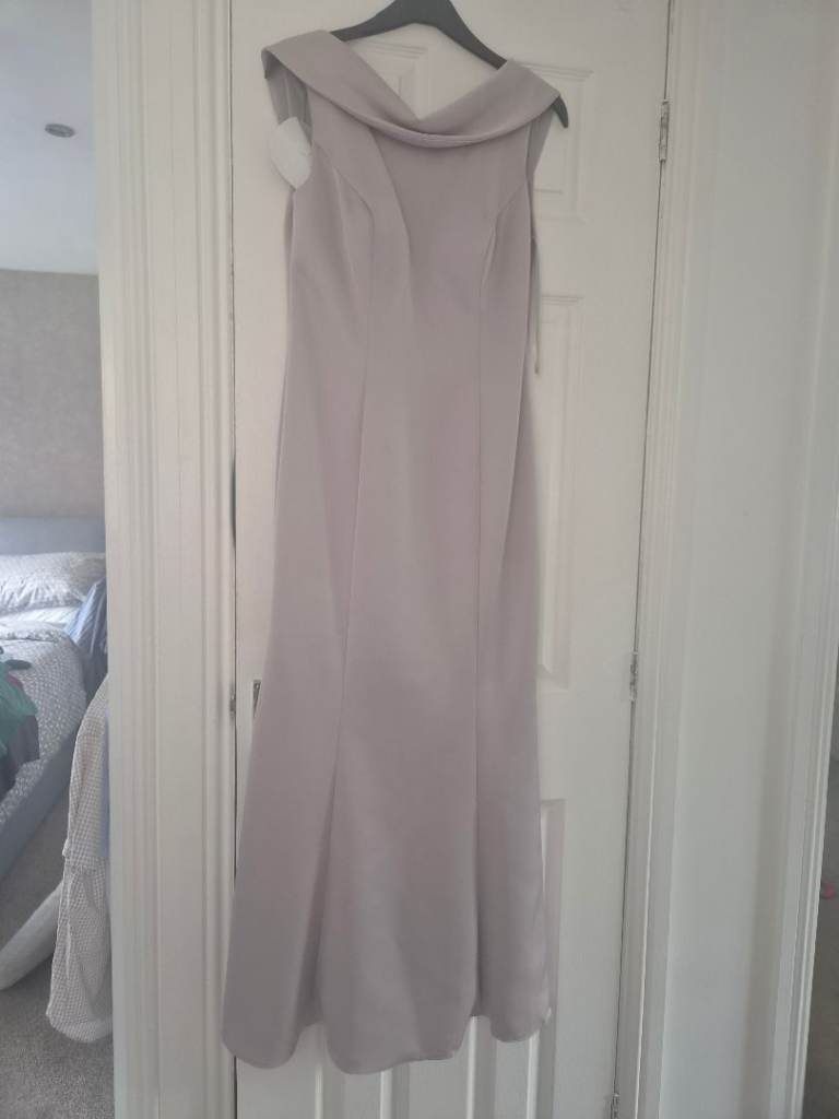 Elegant taupe mother of the bride dress 