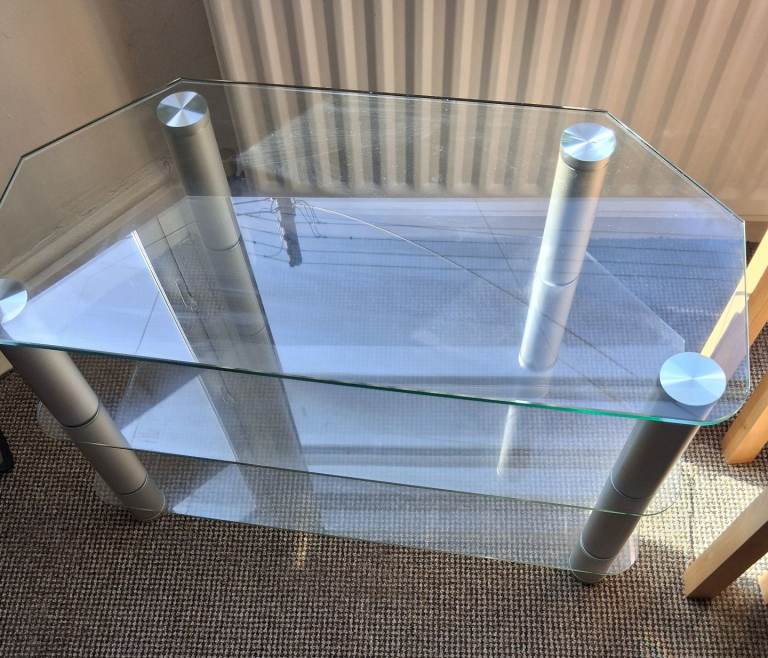 Glass TV Unit