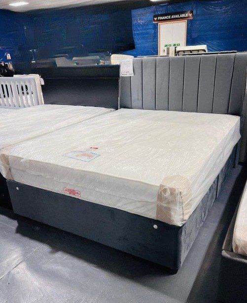 >>>>🚛Order Now 😘DIVAN 4FT6 Double Bed Base with Mattress & Storage Drawers 💥15% OFF❤️COD🚚