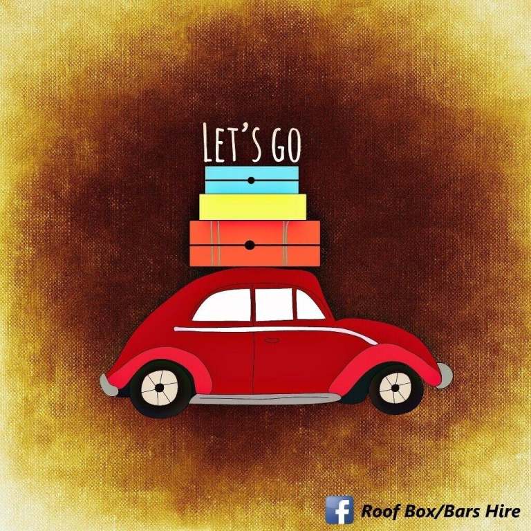 Roof box/roof rack/bicycle rack hire