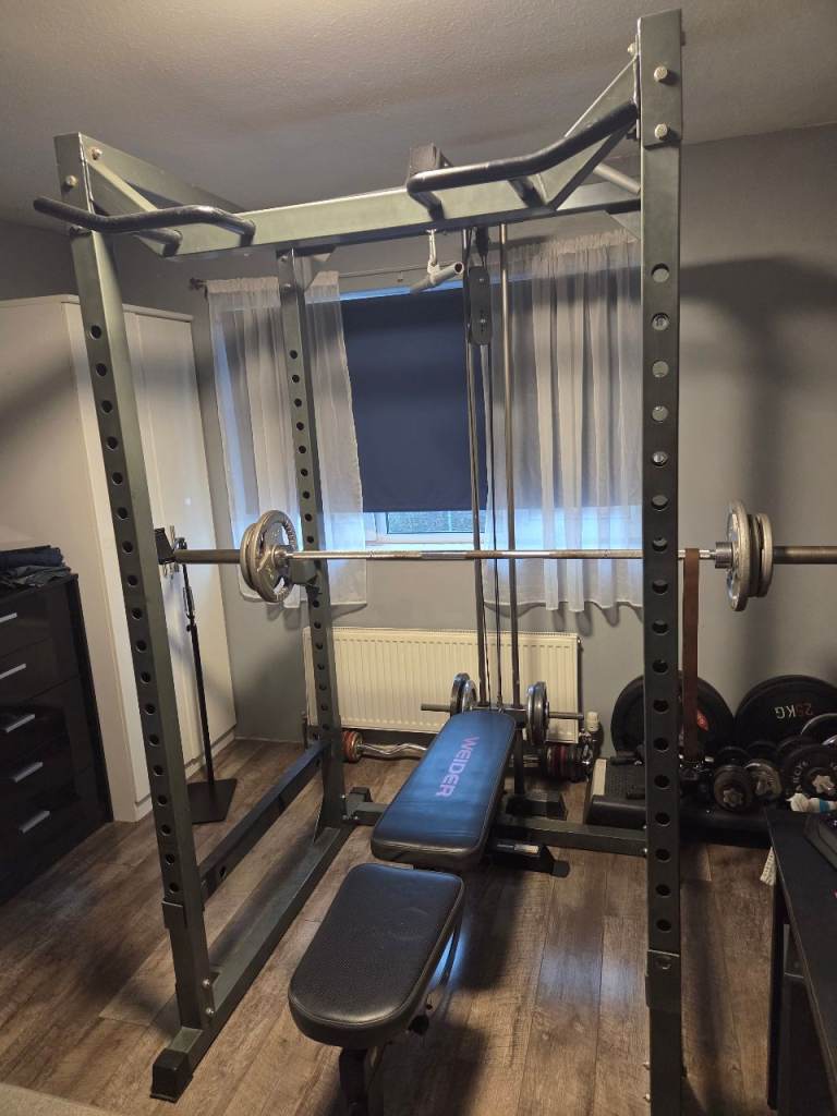 Full GYM weights, bench