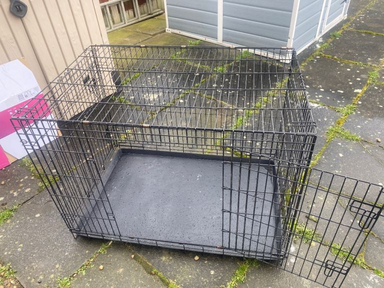 Quick sale dog crate for sale @45