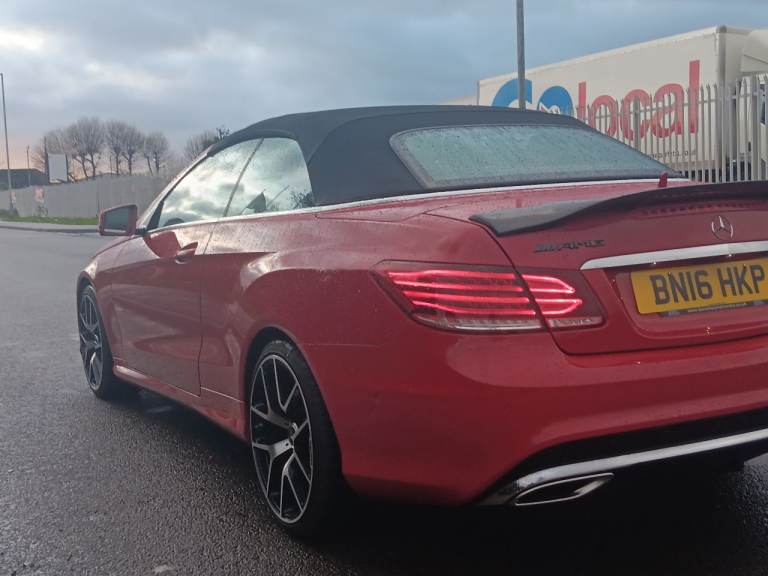 Mercedes-Benz E220D AMG LINE AUTO HPI CLEAR CONVERTIBLE