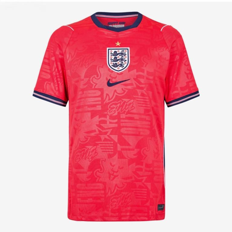 Nike England Football Shirt Red – Brand New