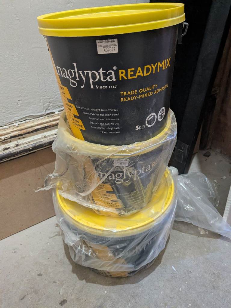 Wallpaper paste - Anaglypta Readymix - New, Unused