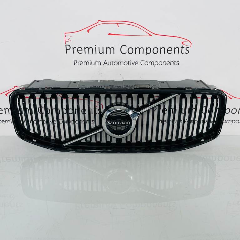 Volvo Xc60 Front Grill Genuine Black Mk2 With Emblem 2020 - 2023 [am11]