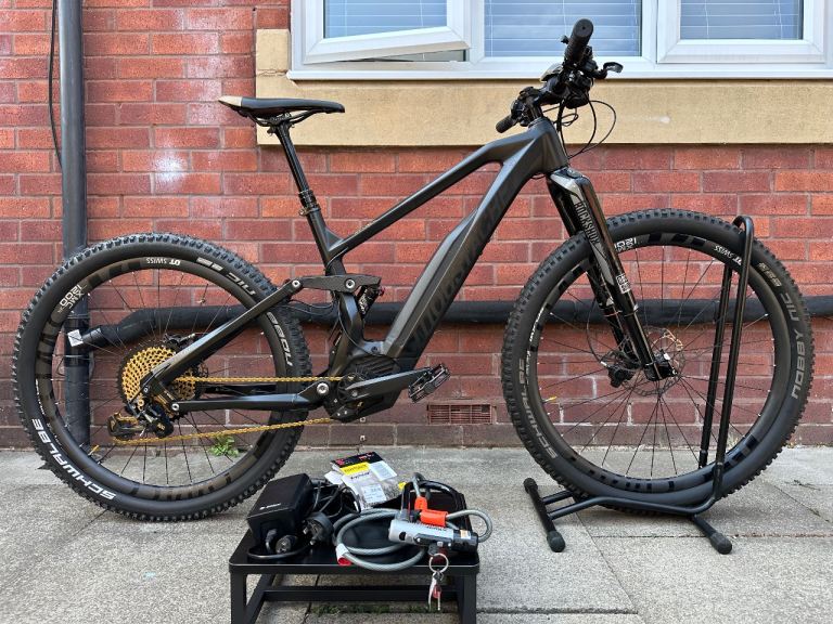 Moustache Samedi 27 Trail Limited 2017 Carbon Bosch E-MTB Mountain Bike Bicycle Full Sus 29