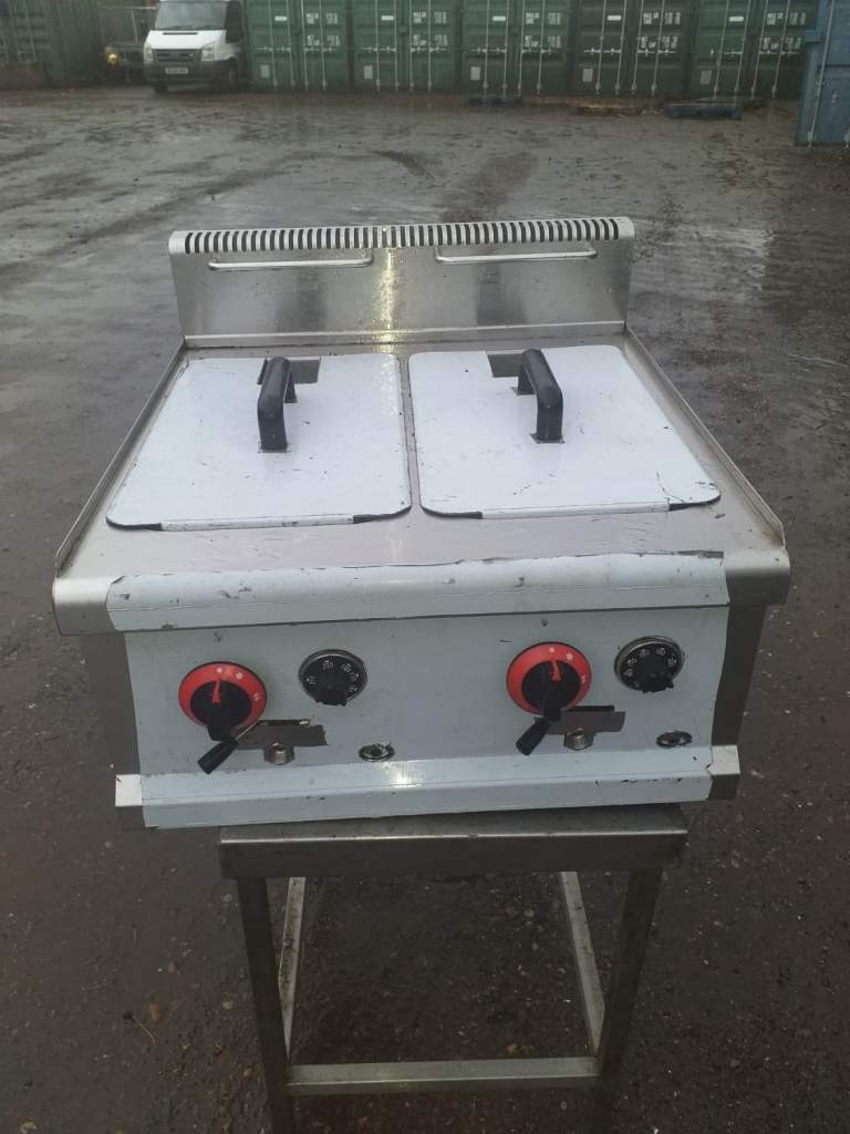 Commercial gas lpg tabletop fryer catering equipment restaurants trailer kitchen items 