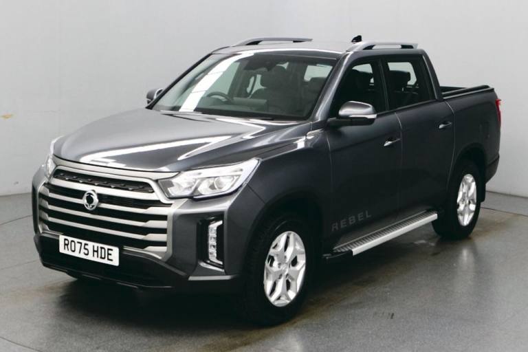 2025 KGM Musso 2.2D Rebel 4WD 202 BHP Double Cab Pickup Euro 6 ULEZ Free PICKUP Diesel Manual