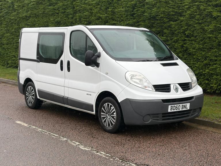 2010 "60" RENAULT TRAFIC 2.0 DCI (115 BHP) SL27 CREW VAN L1 H1 ++ NO VAT ++