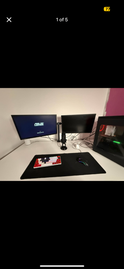 custom built rgb gaming pc - RTX3060ti