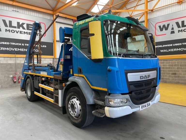 DAF LF 220 *EURO 6*, 4X2 18 TONNE SKIP LOADER - 2014 - RV14 DUA