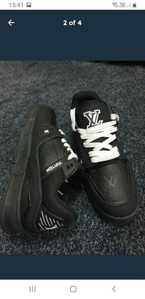 Louise vuitton mens trainers size 9 - brand new 