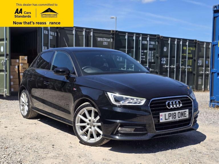 2018 Audi A1 1.4 TFSI S line Sportback 5dr Petrol S Tronic Euro 6 (s/s) (Nav) (125 ps) Hatchback ...