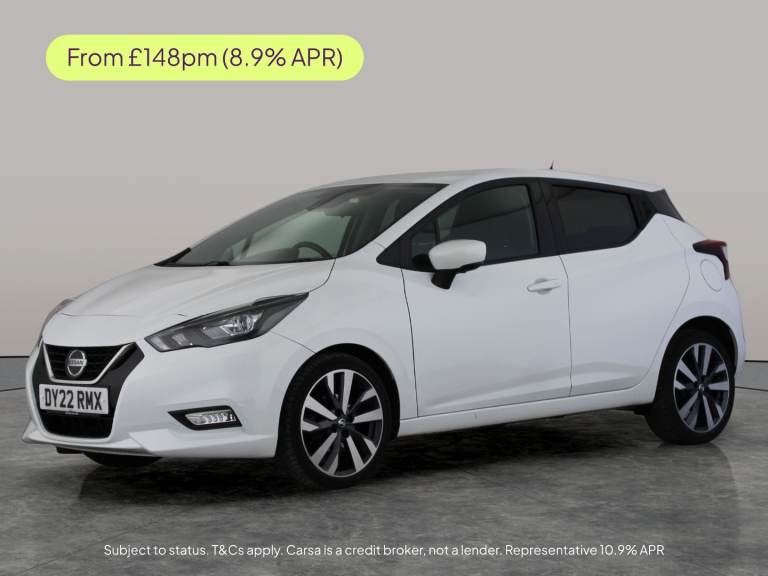 2022 Nissan Micra 1.0 IG-T Tekna Hatchback 5dr Petrol XTRON Euro 6 (s/s) (92 ps) - LED - REVE Hat...
