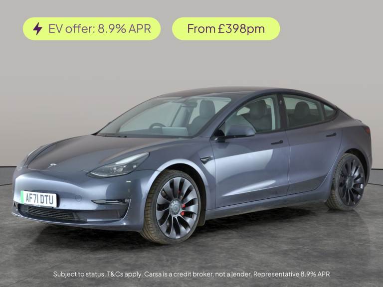 2021 Tesla Model 3 (Dual Motor) Performance Saloon 4dr Electric Auto 4WDE (Performance Upgrade Sa...