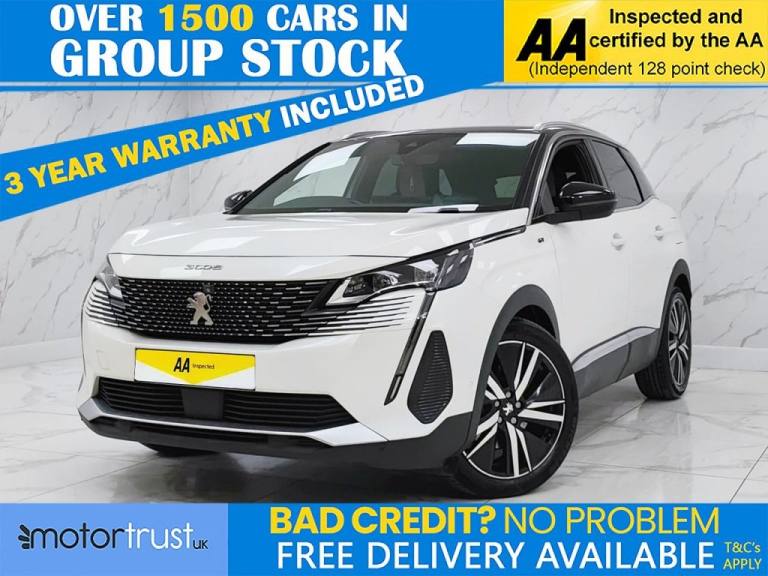 2021 Peugeot 3008 1.6 13.2kWh GT SUV 5dr Petrol Plug-in Hybrid e-EAT 4WD Euro 6 (s/s) (300 ps HAT...