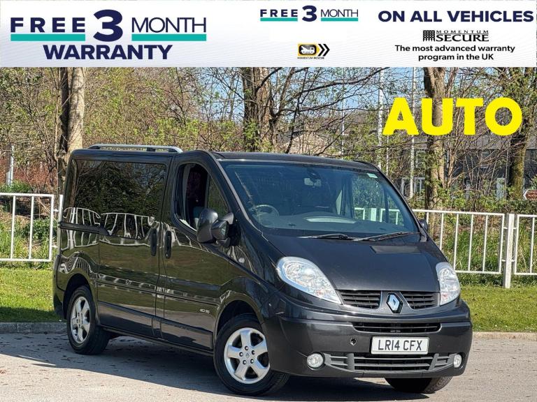 2014 Renault Trafic SL27dCi 115 Sport [Sat Nav] 9 Seater Q/S6 Euro 5 MPV DIESEL Manual