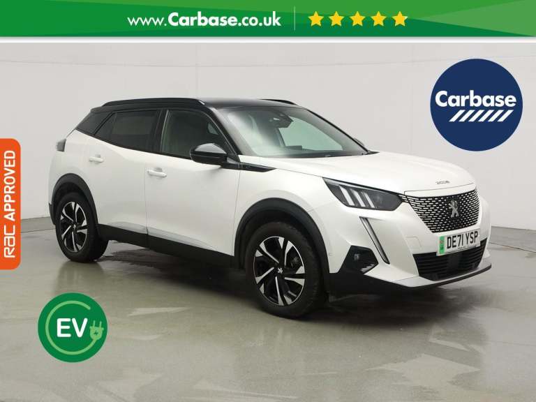 2021 Peugeot E-2008 50kWh GT SUV 5dr Electric Auto (136 ps) Hatchback ELECTRIC Automatic